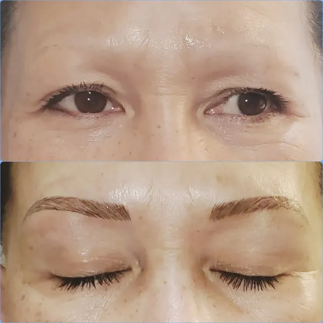 iBrow Vixen transformation result