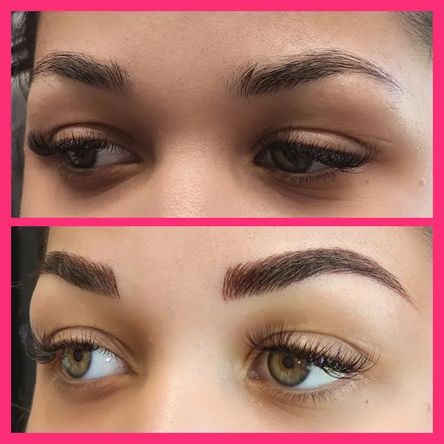 iBrow Vixen transformation result