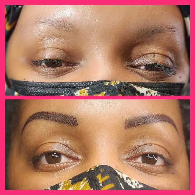 iBrow Vixen transformation result