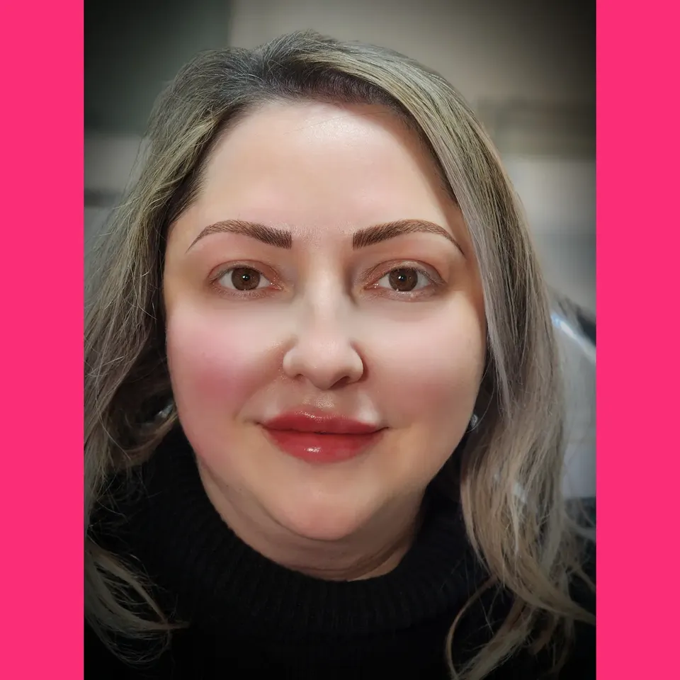 Nano Brows before and after
