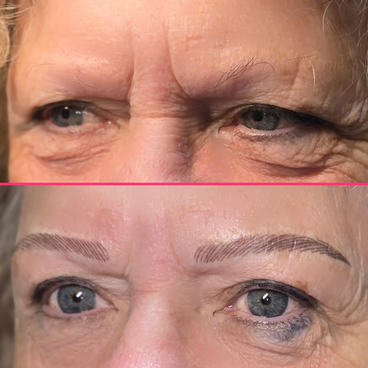 Nano Brows before and after result 9